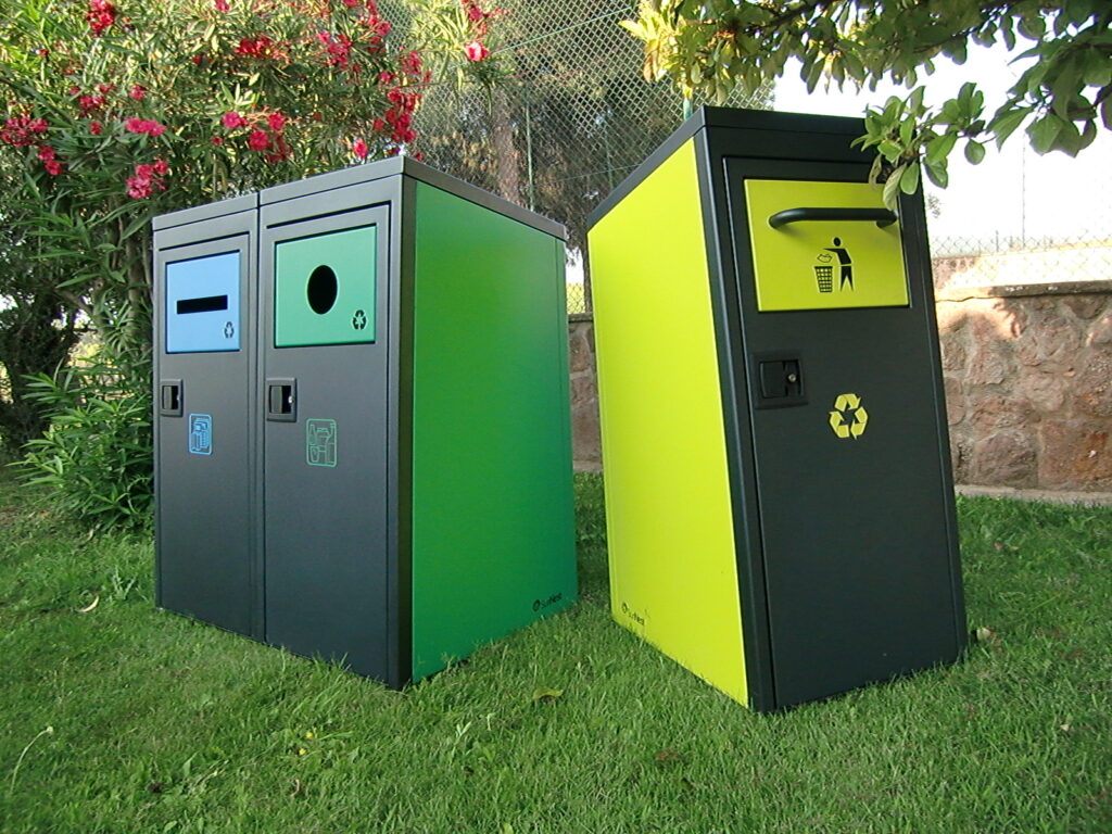 Papelera solar Sun Nest.